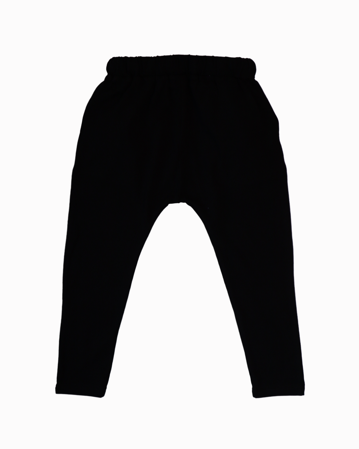 Slouch Jersey Pant in Black