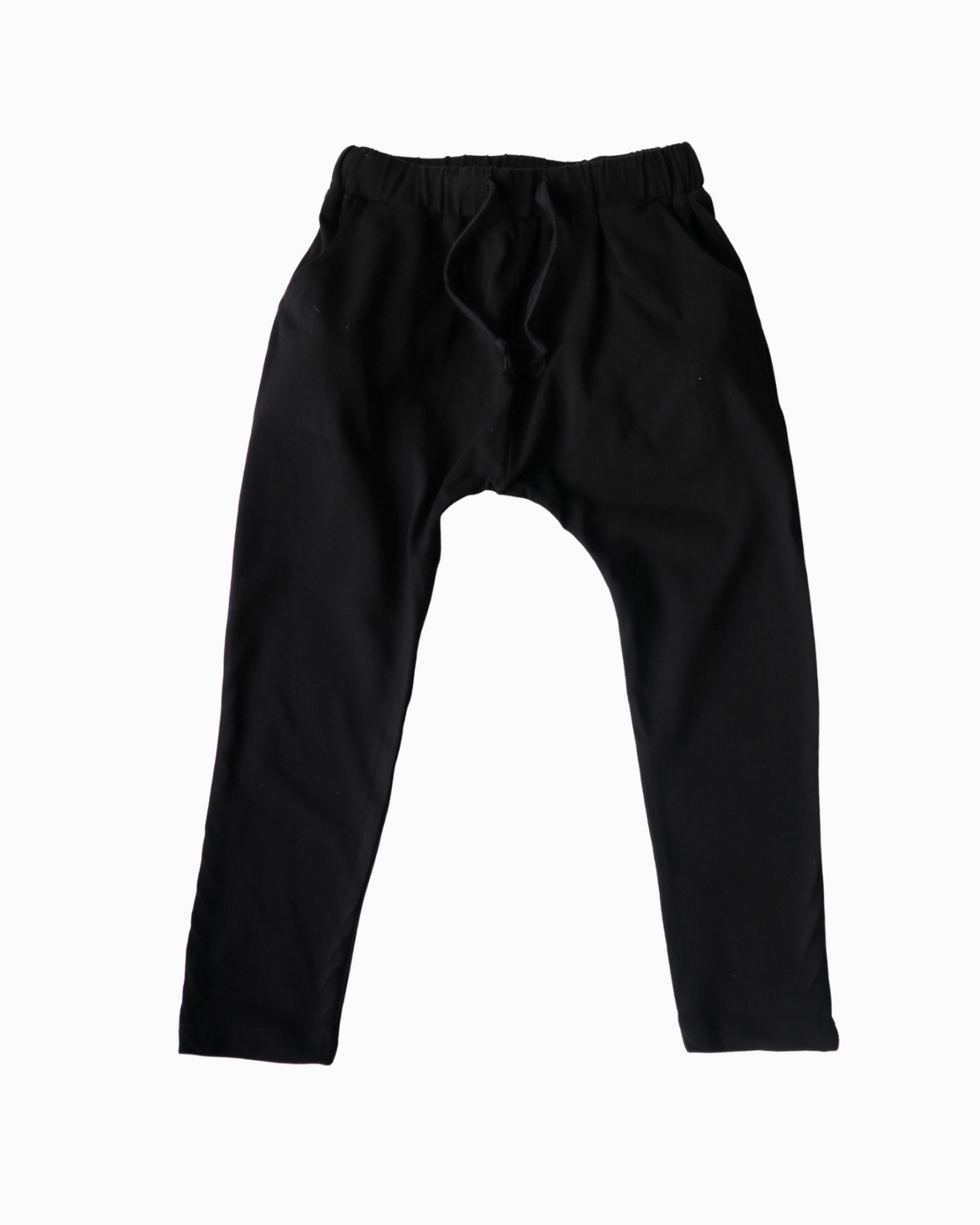 Slouch Jersey Pant in Black