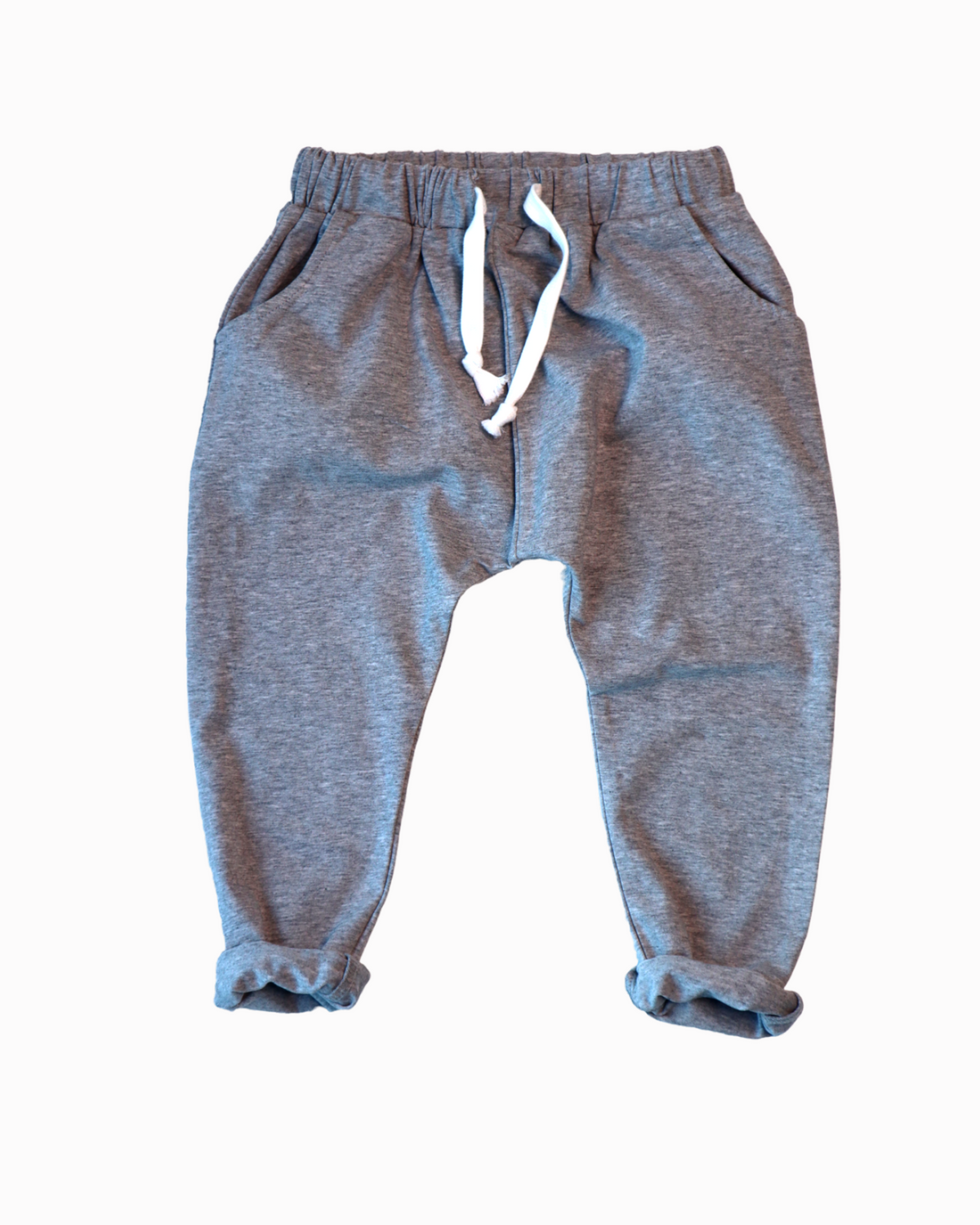 Slouch Jersey Pant in Marl Grey