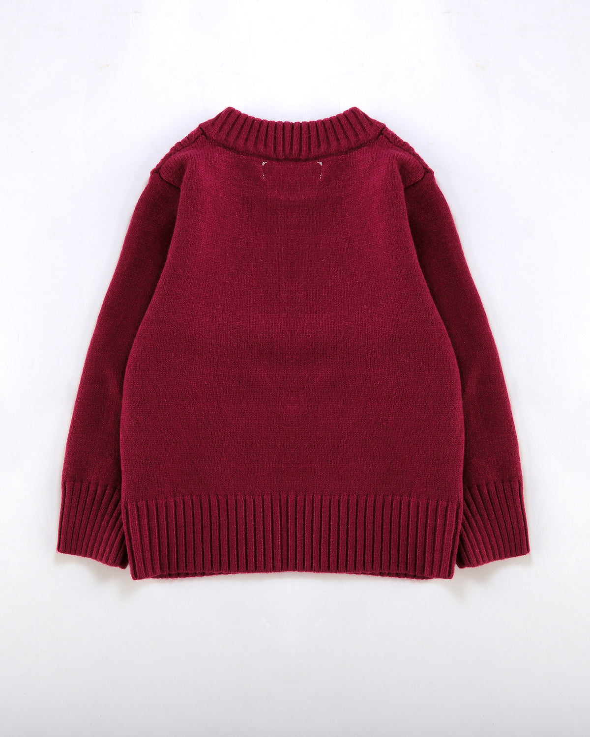 Chain Cable Jumper in Berry Back