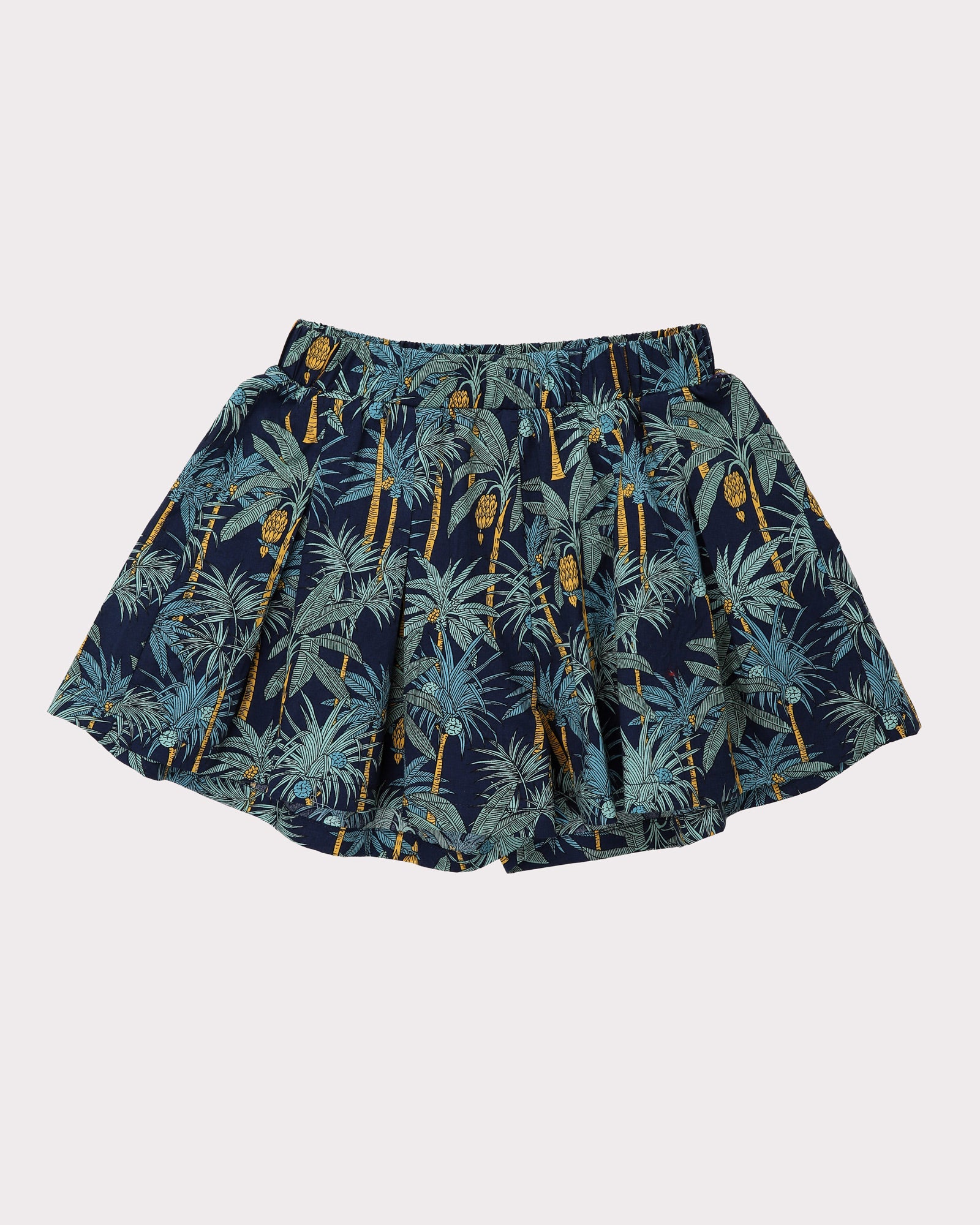 Into the Jungle Skirt In Navy Front
