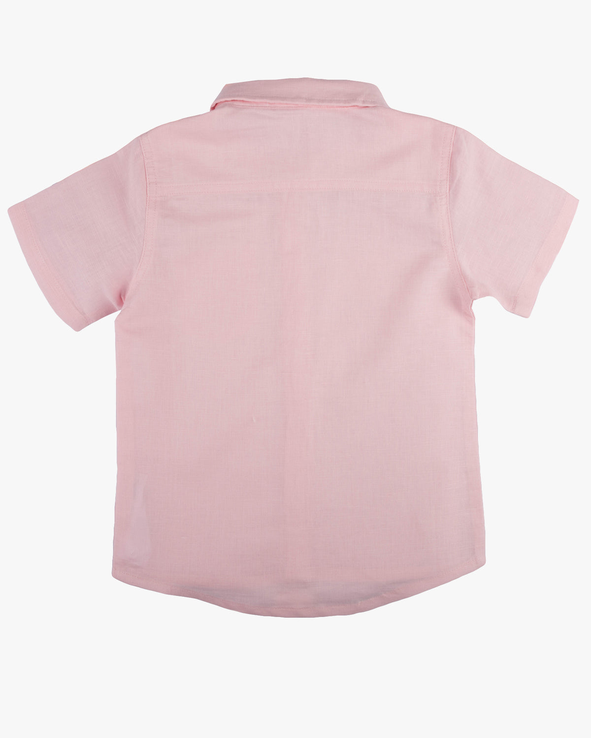 Linen Shirt pale pink back