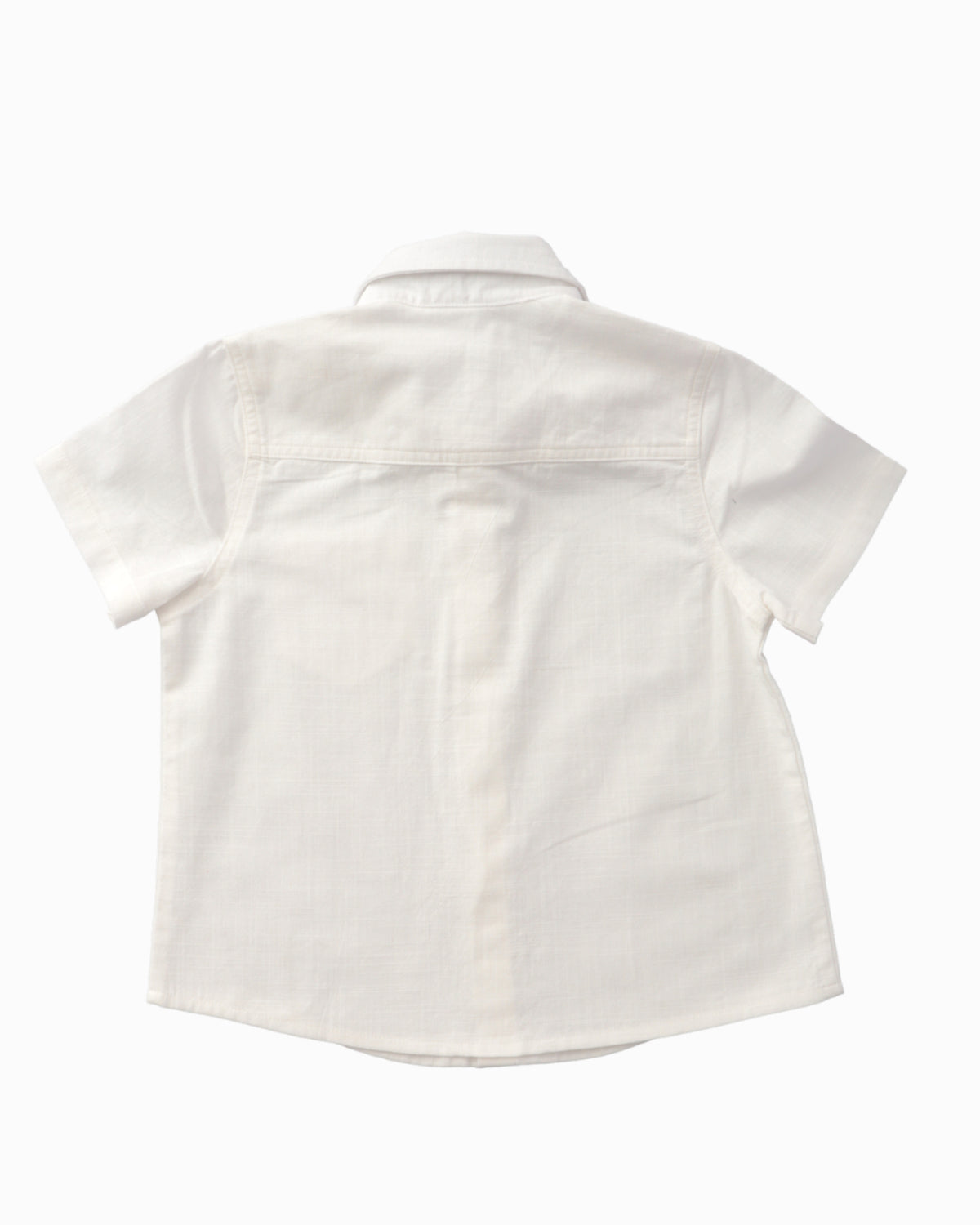 Classic Linen Shirt In Ivory