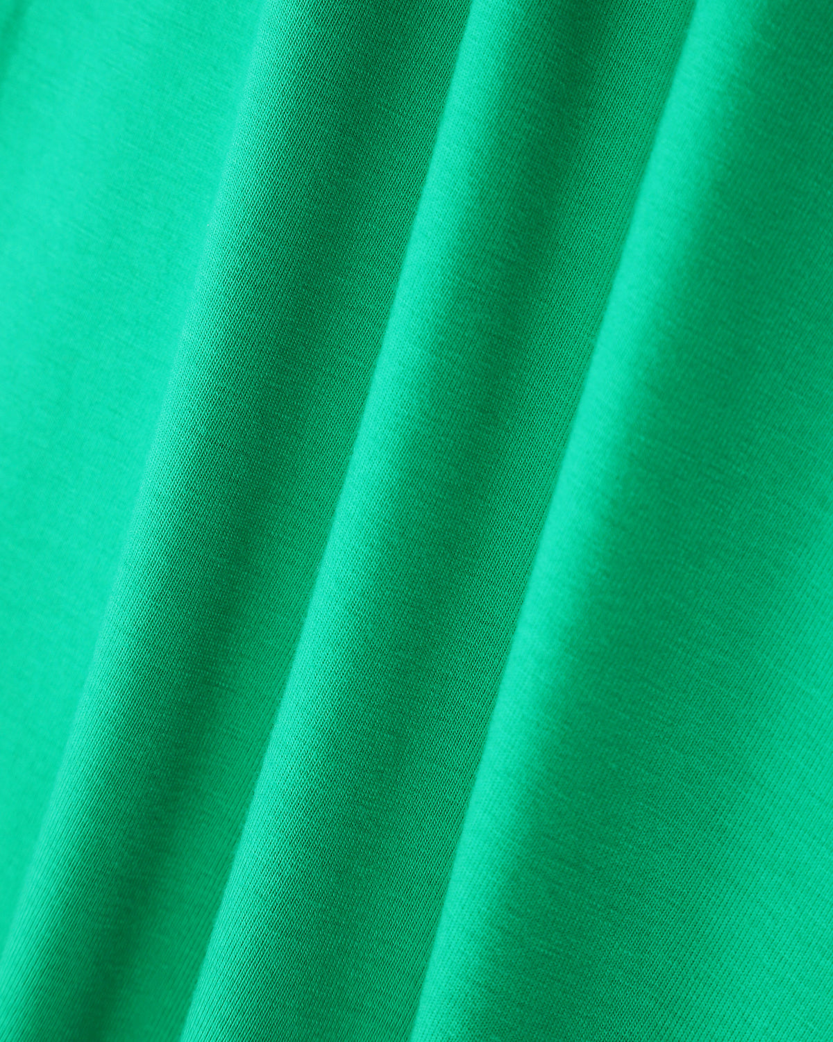 Pleated Sleeve Dress In Emerald Detail