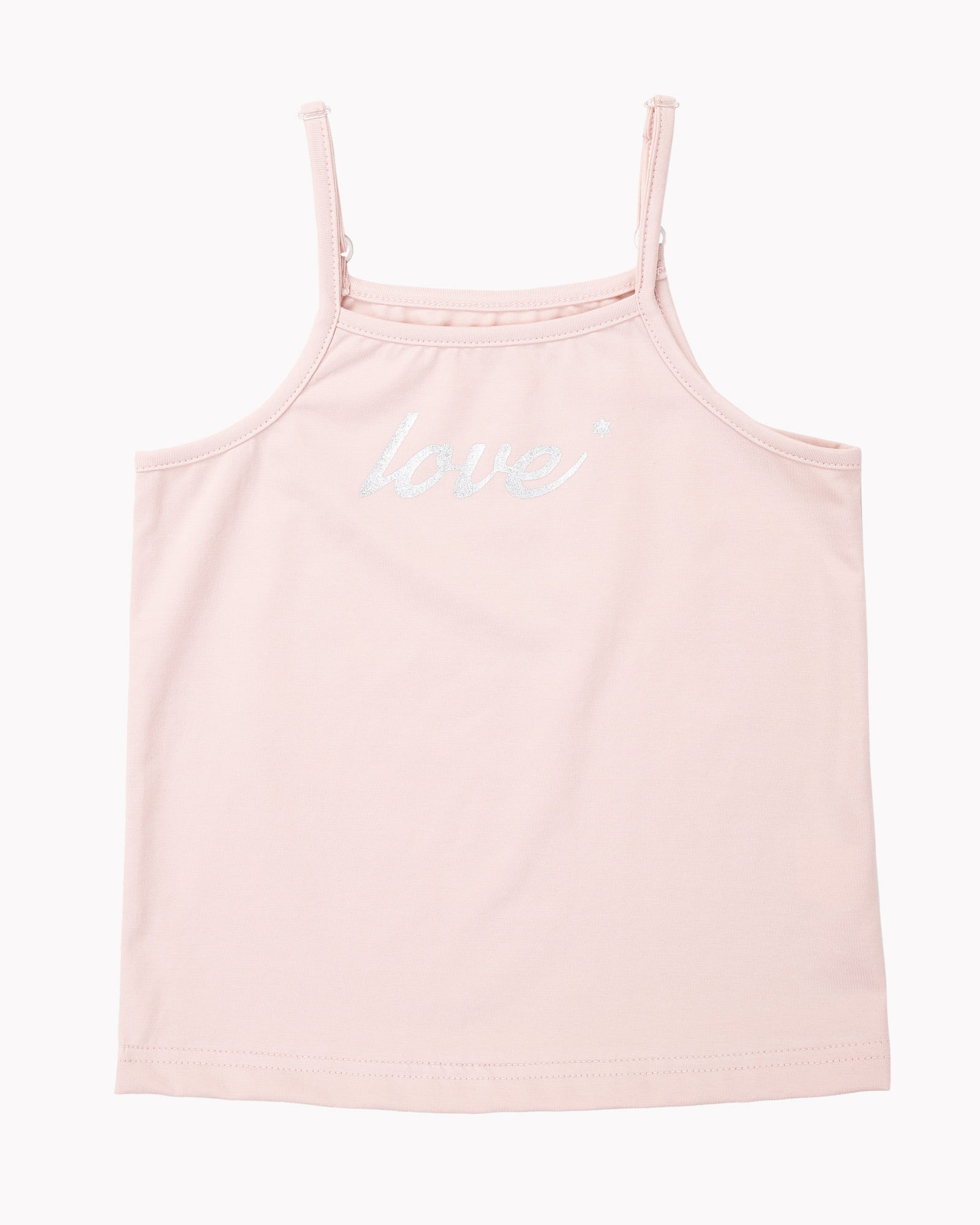 Fitted Tall Strappy Top In Dust Front