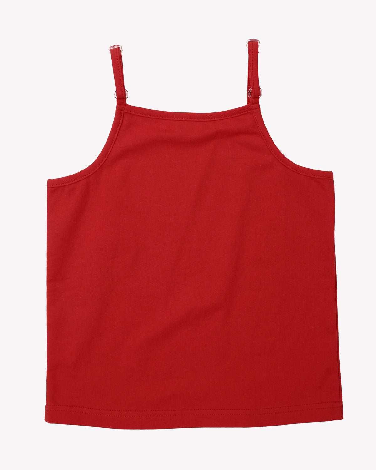 Fitted Tall Strappy Top In Red Back