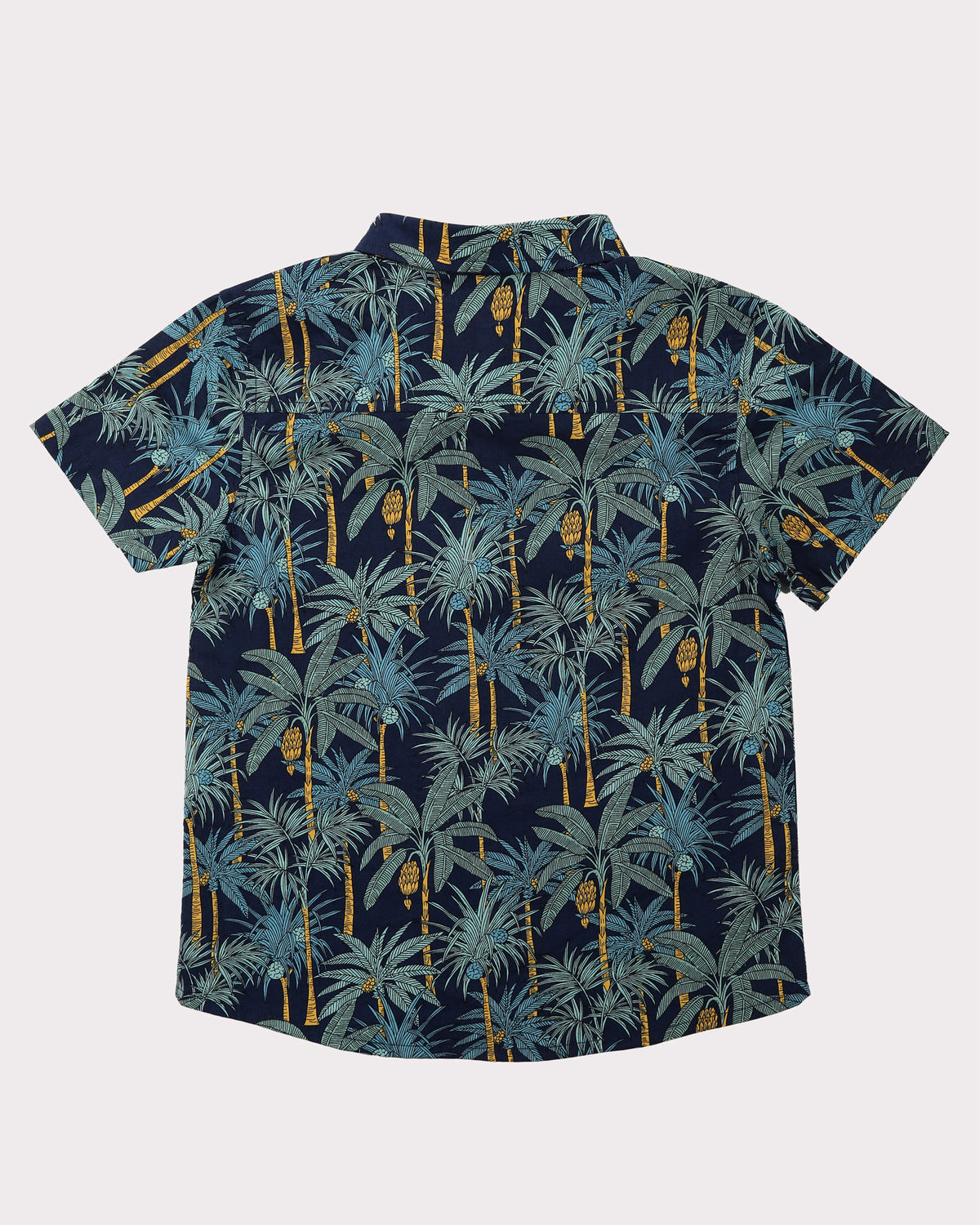 Into The Jungle Shirt In Navy Back