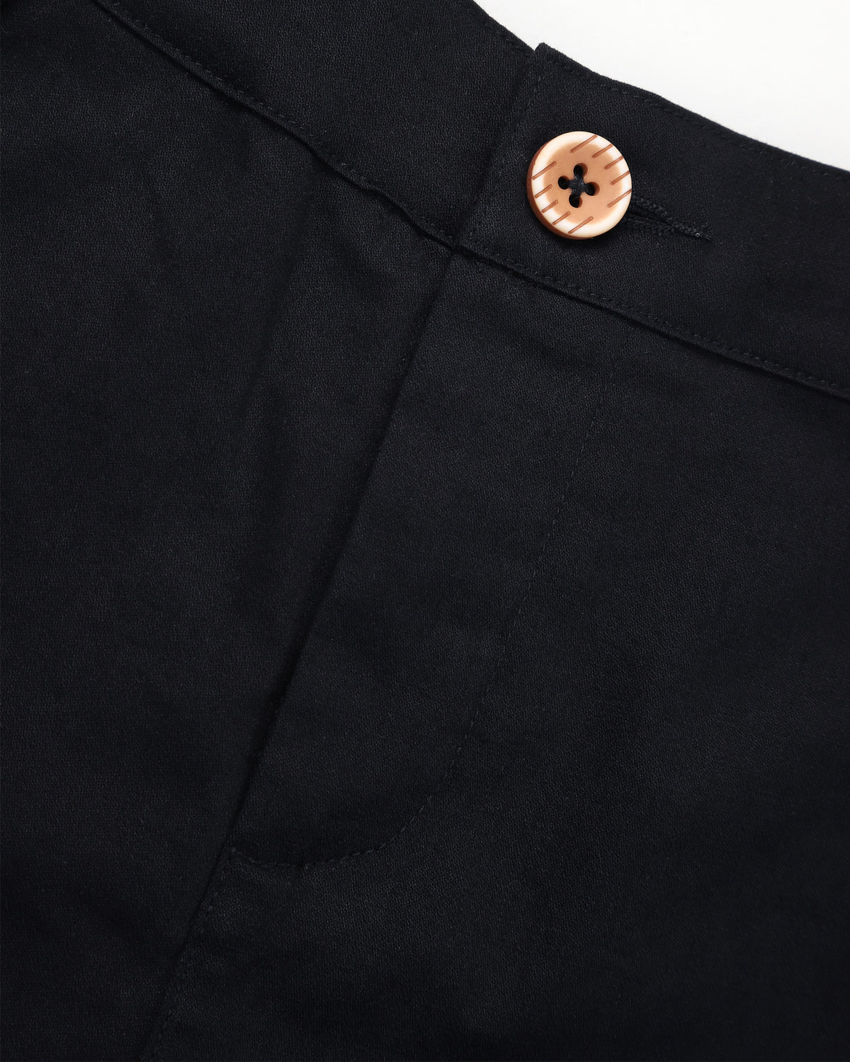 Here To Stay Chino In Black Detail