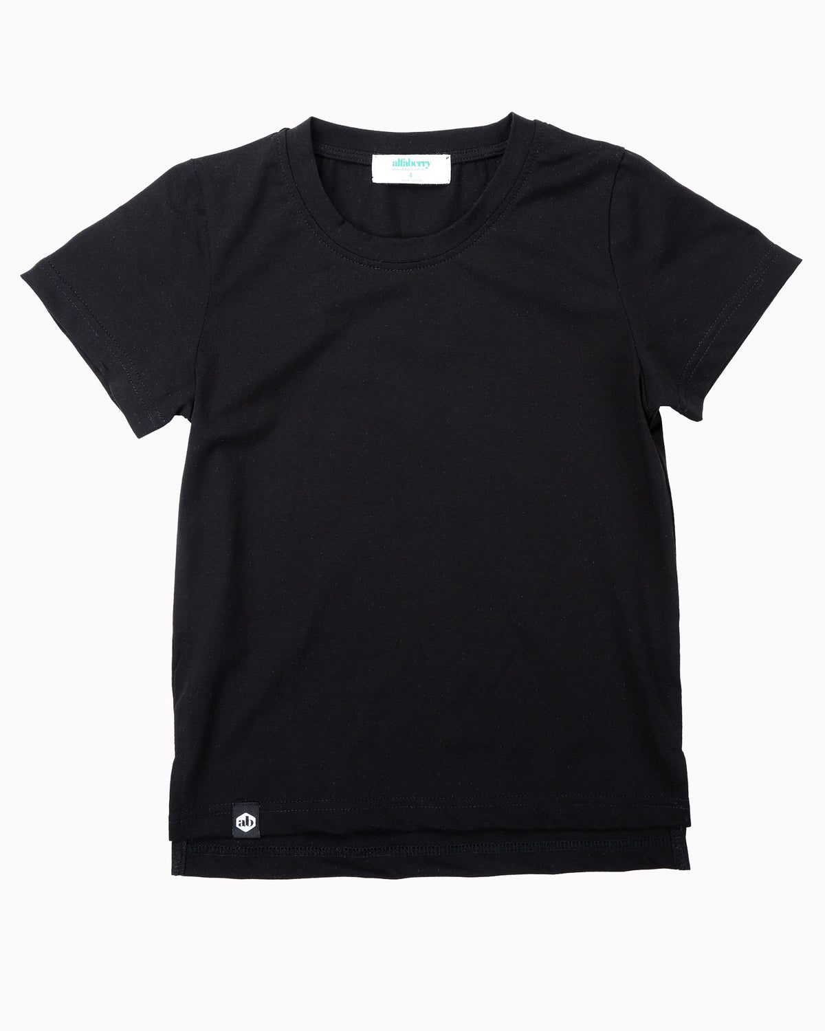 Buddy Tall Tee In Black Front