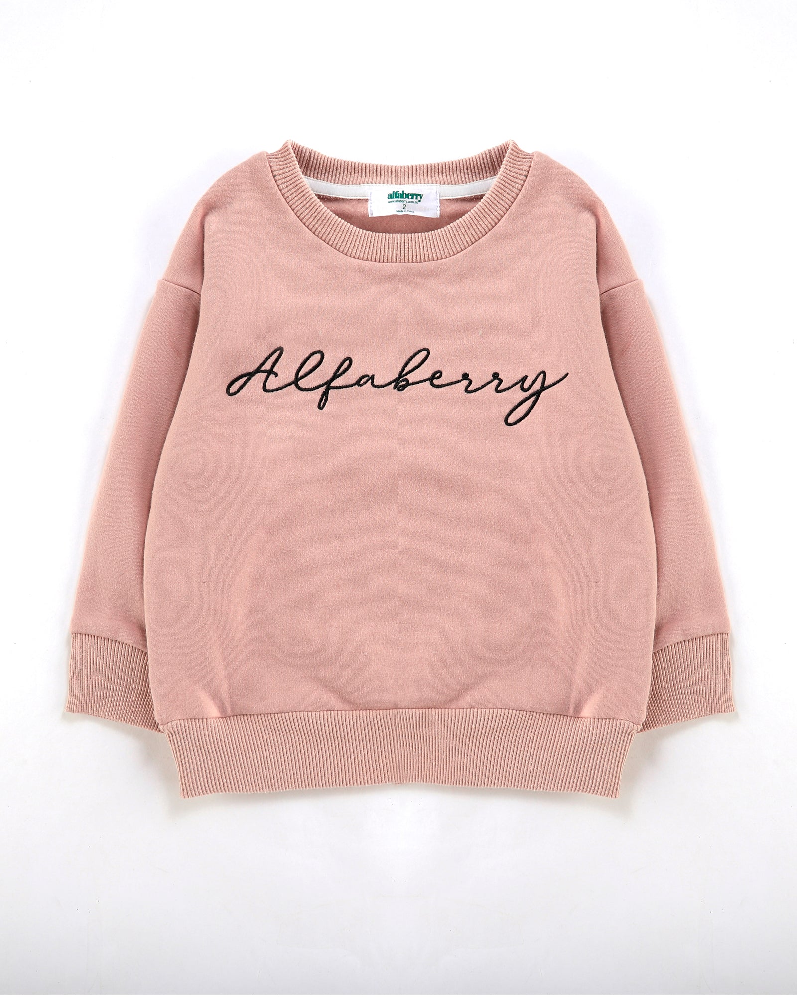 Alfaberry Signature Jumper in Dust Front