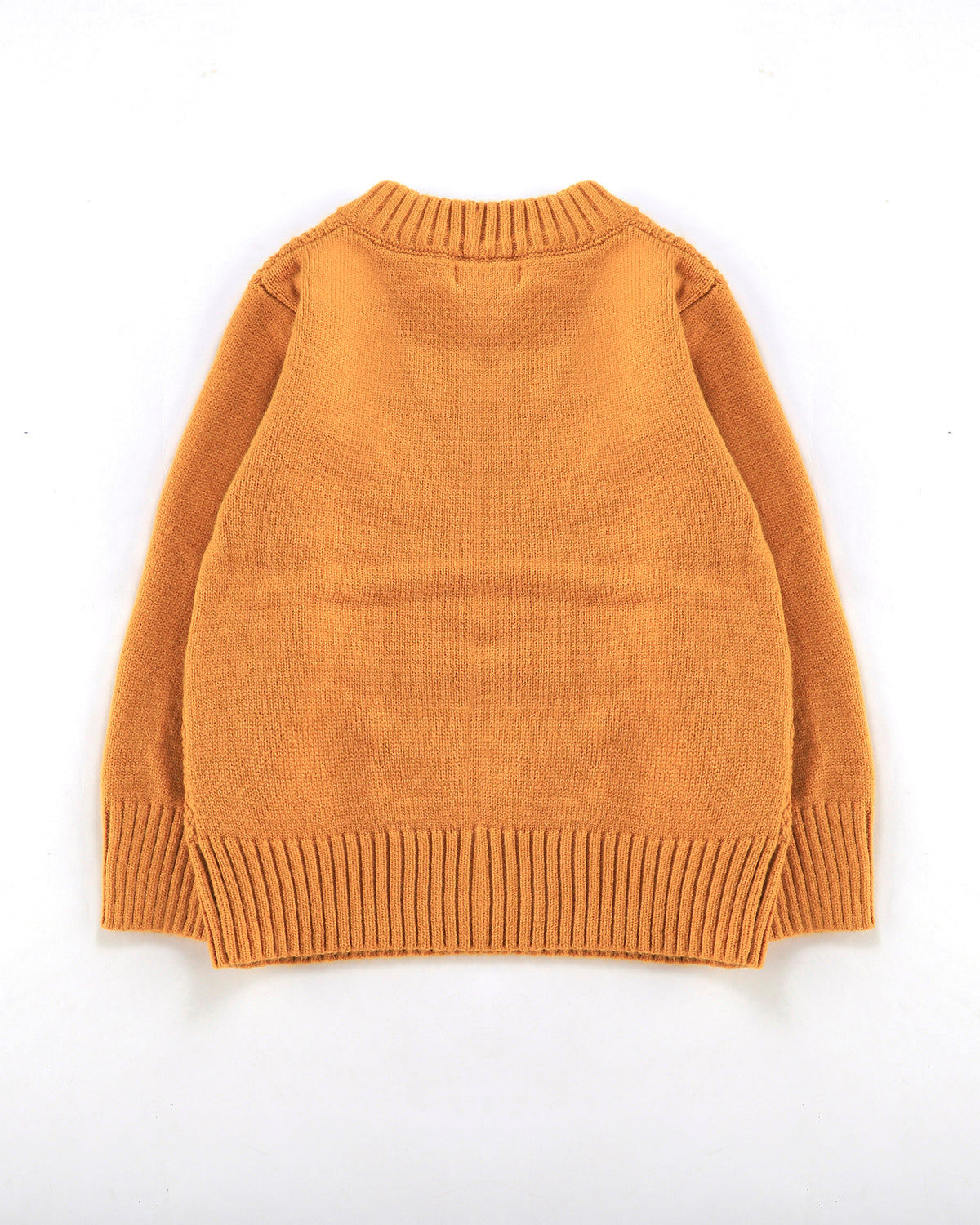 Chain Cable Jumper in Mustard Back