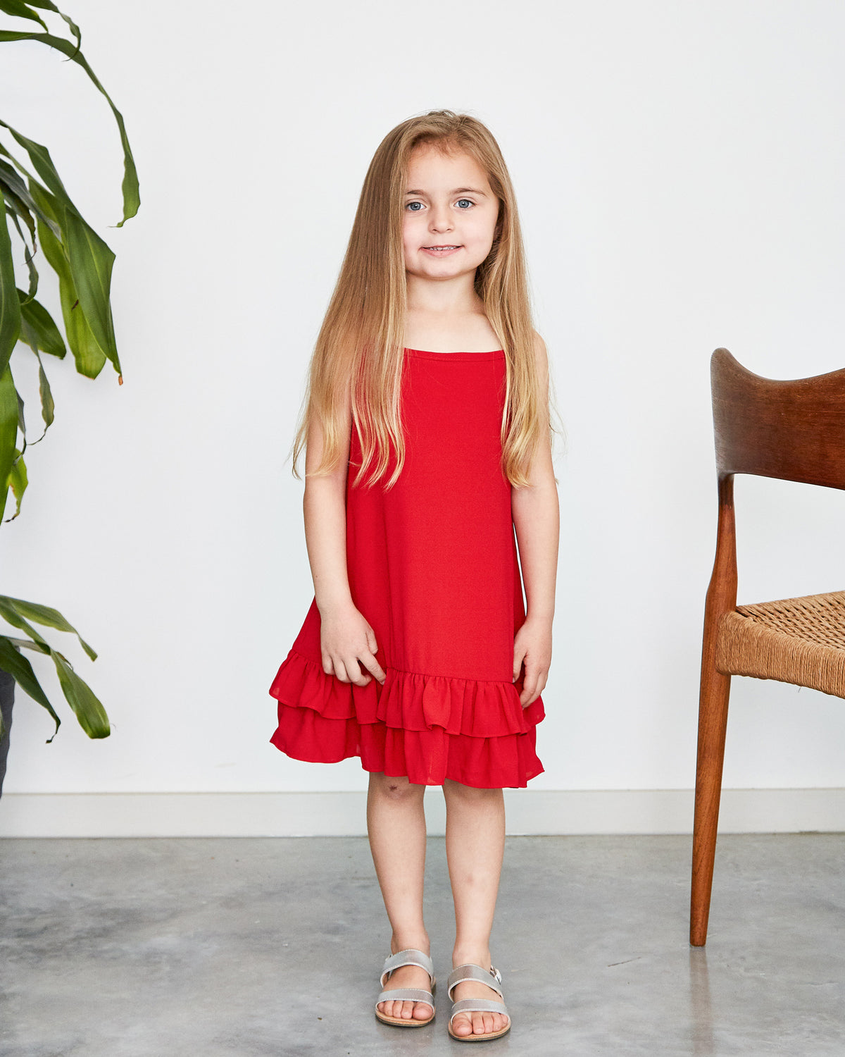 Giselle Dress in Red (NO RETURN)