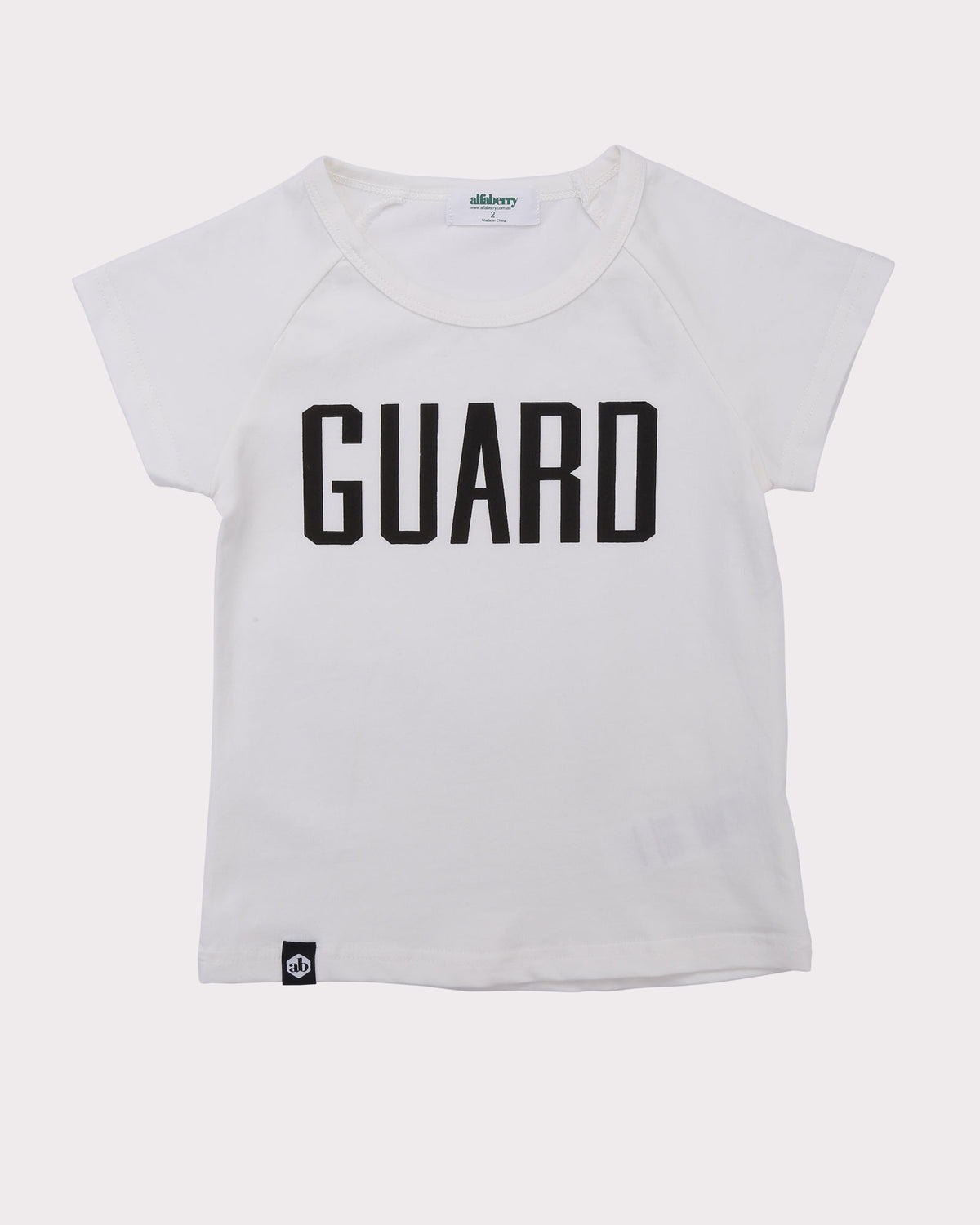 Guard Tee in Ivory front