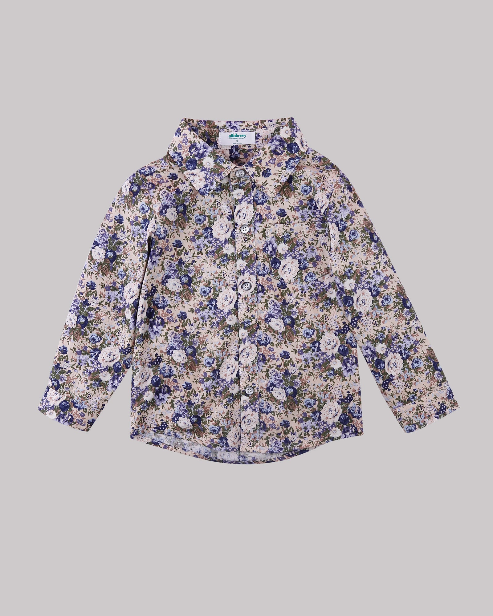 Hey You Floral Shirt Front
