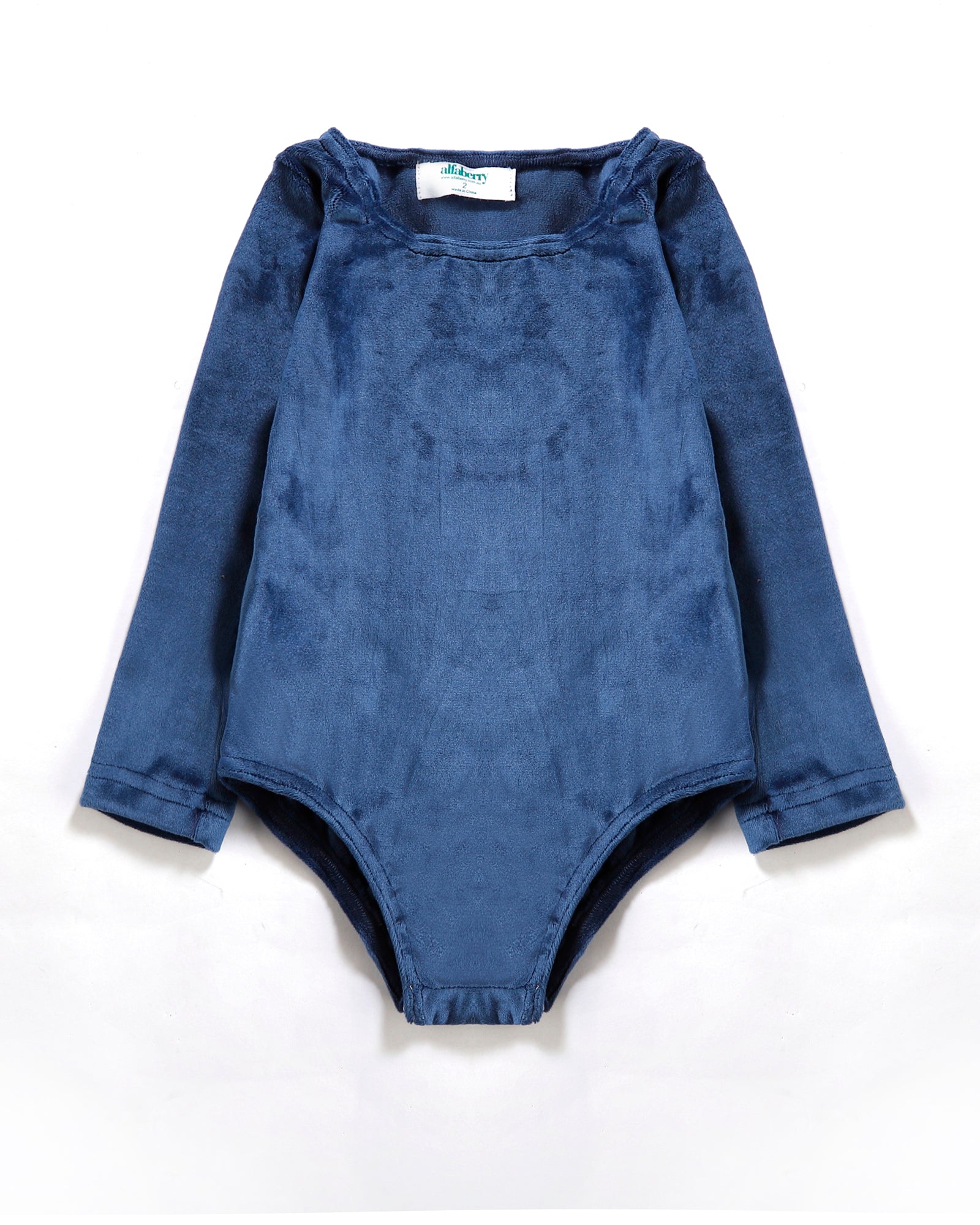 Cosy Bodysuit in Blue Front