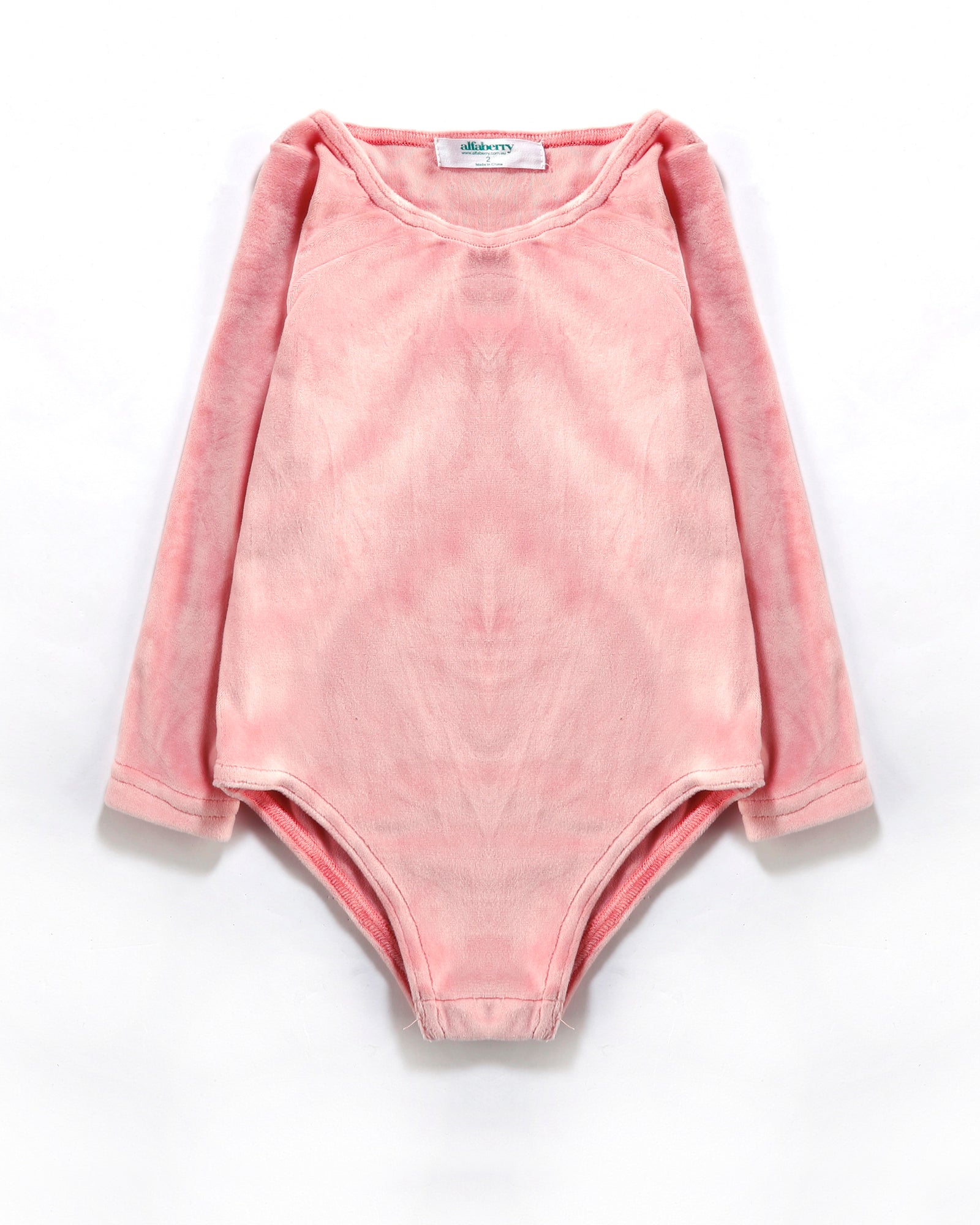 Cosy Bodysuit in Pink Front