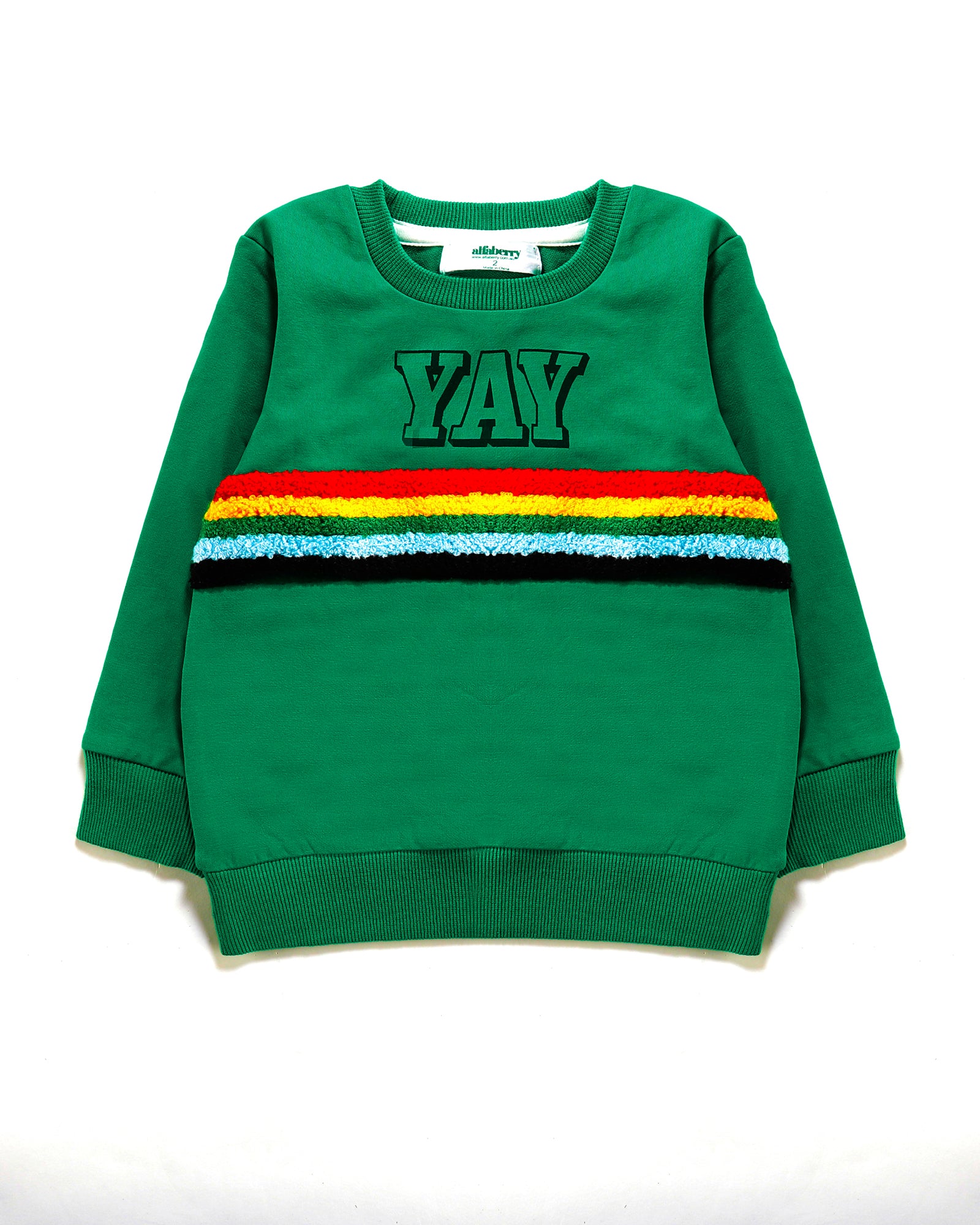 YAY Jumper in Green Front