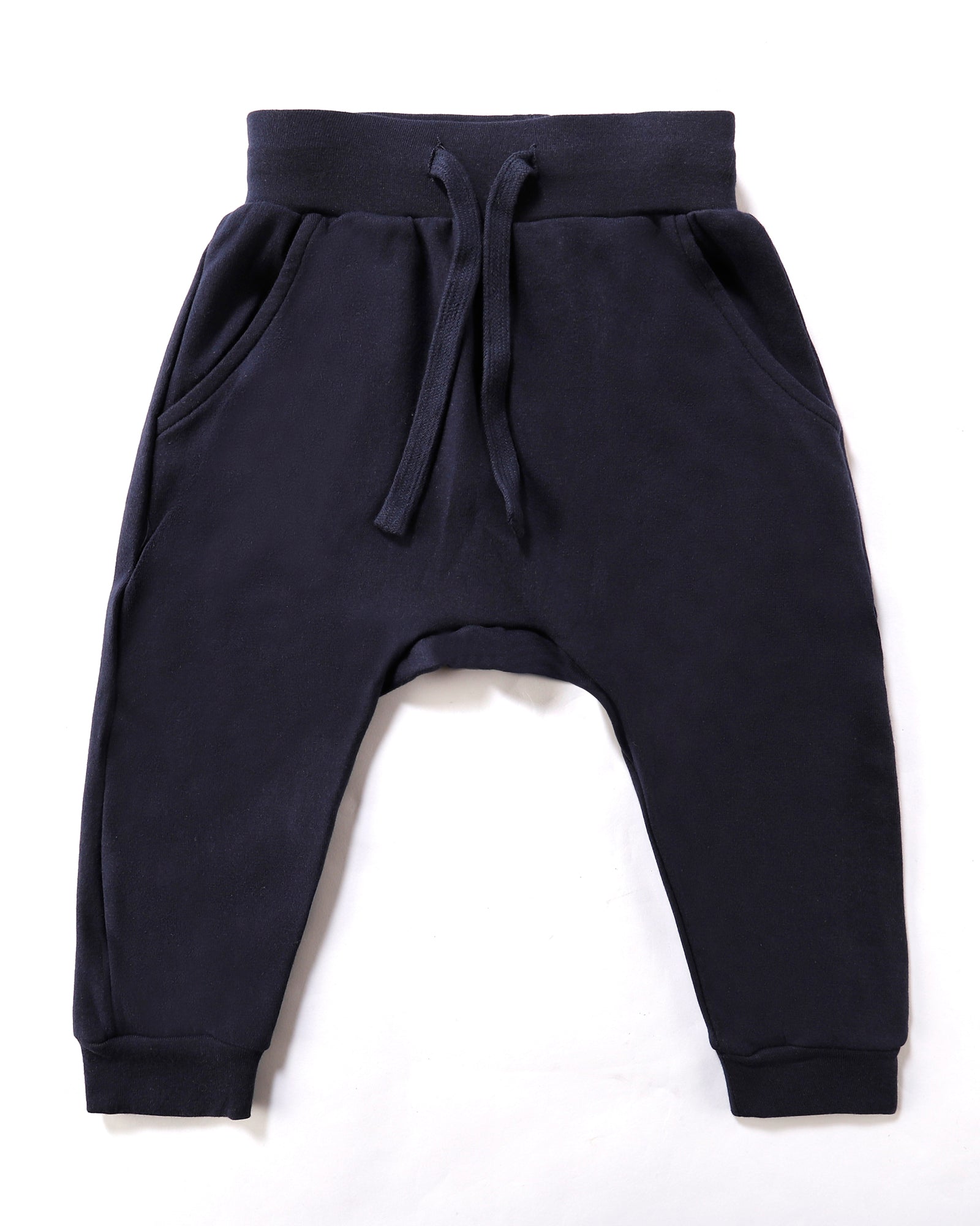 Slouch Trackie In Navy Front