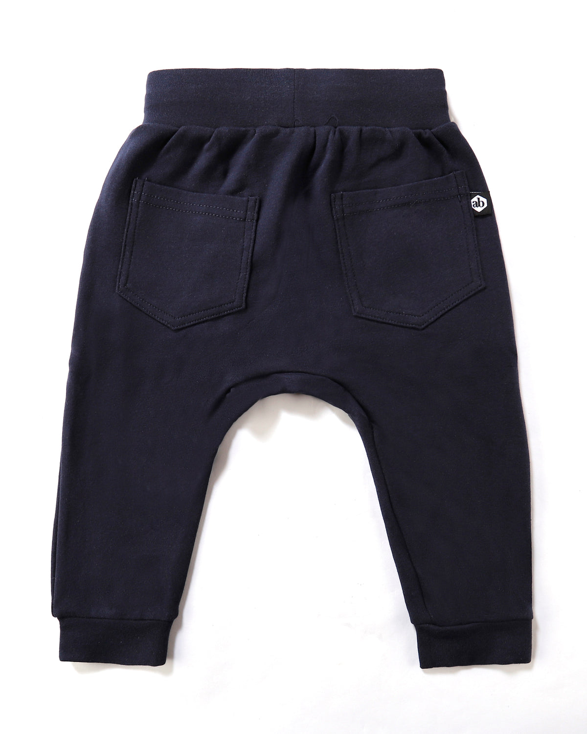 Slouch Trackie In Navy Back