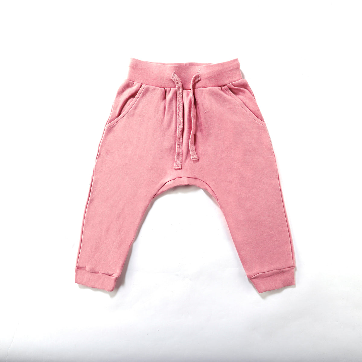 Slouch Trackie in Dusty Pink