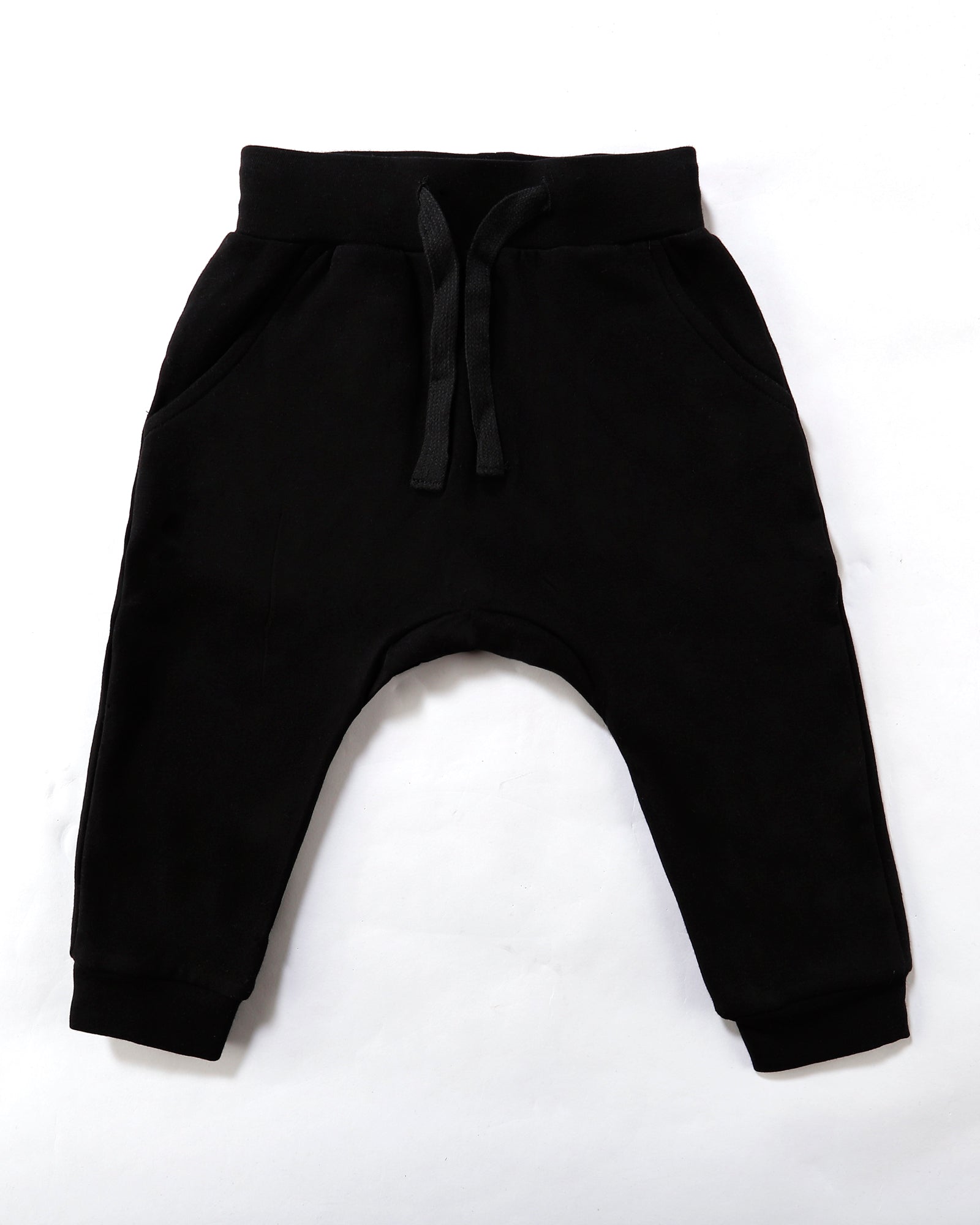 Slouch Trackie In Black Front