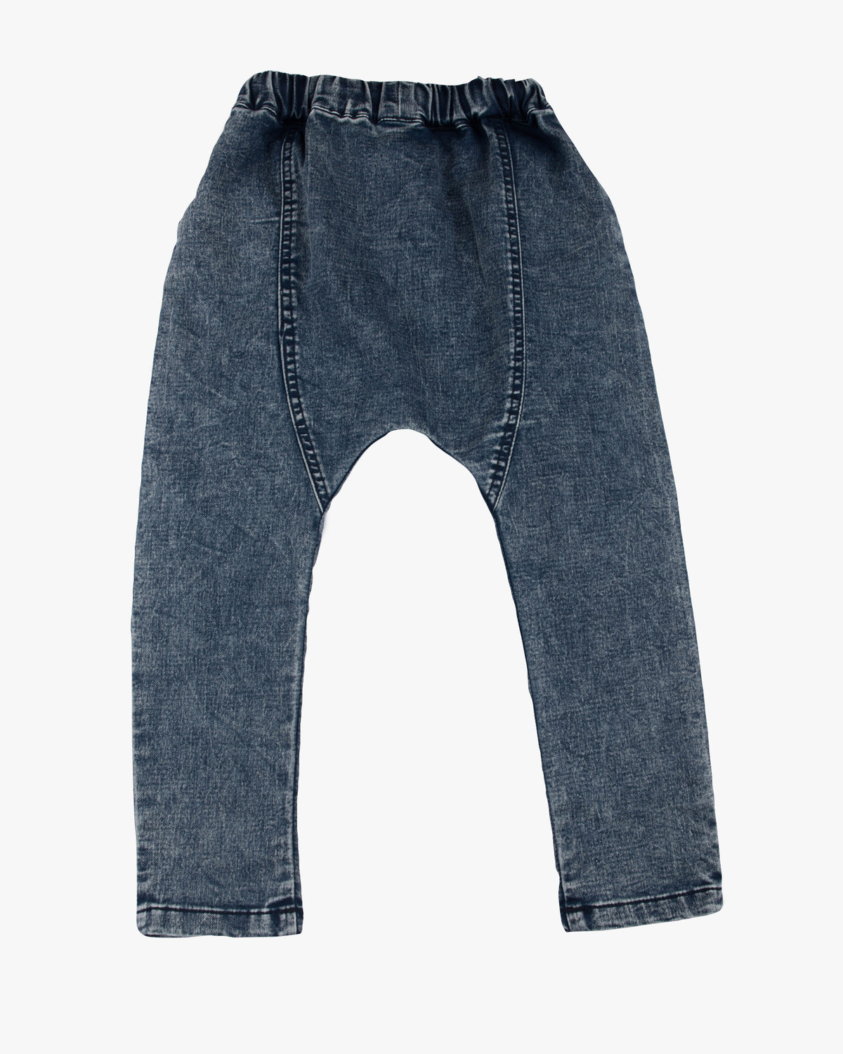 Slouch Jean Stone wash blue back