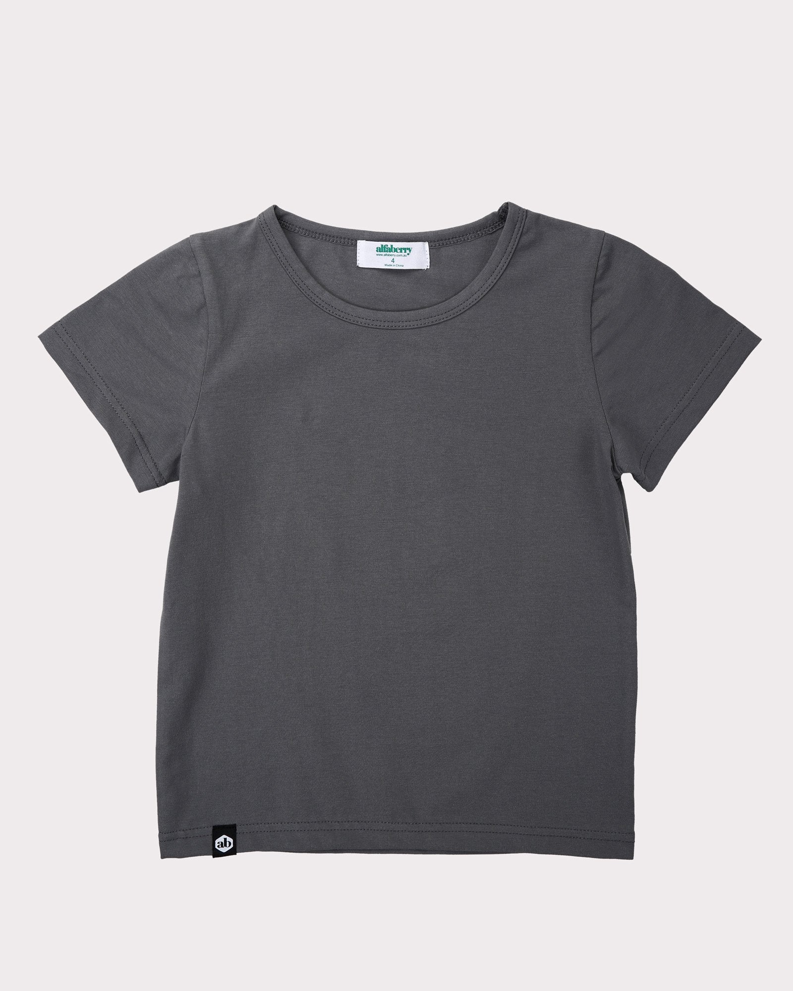 Forever Tee In Grey Front