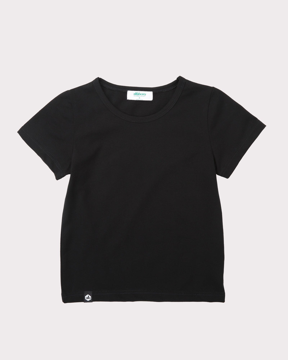 Forever Tee In Black Front